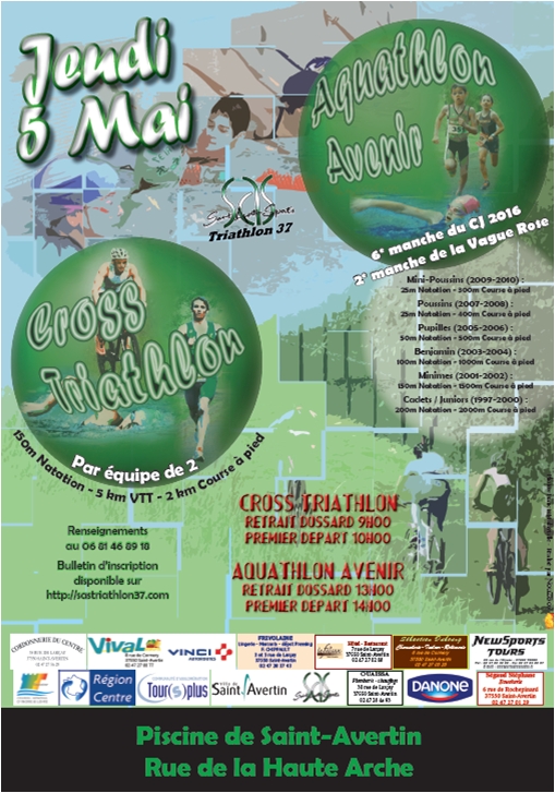 Aquathlon St Avertin 2016