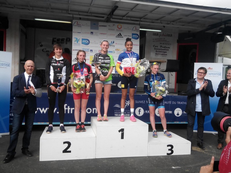 Pauline Landron Vendôme Triathlon Vice Championne de France
